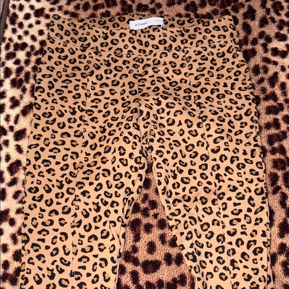 Leopard Print Pants